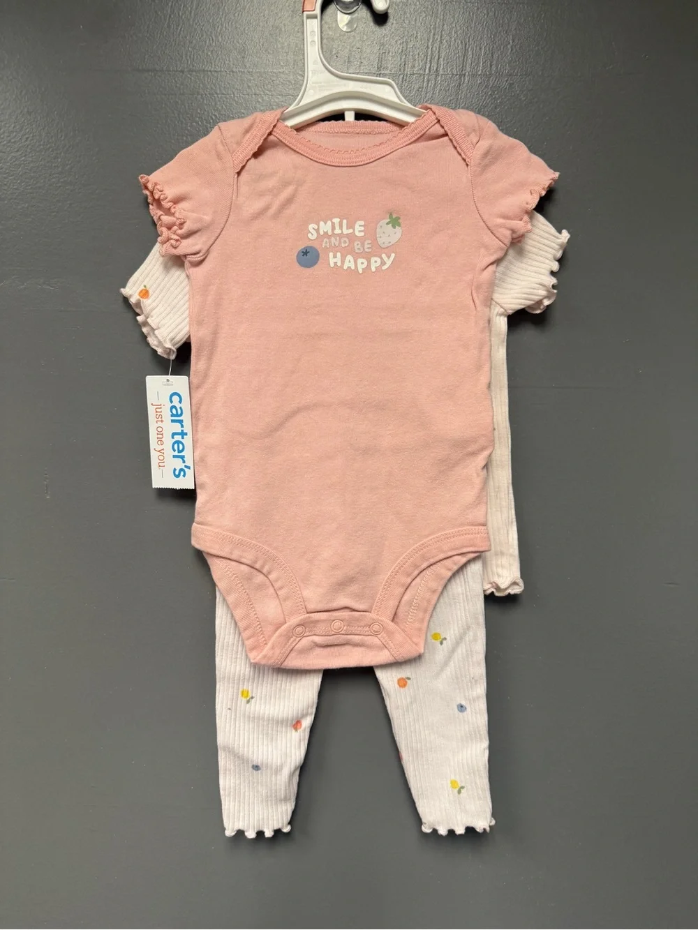 NWT Carter’s Just One You Baby Girl 3-Piece Outfit Set – 9M